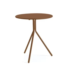 Viadurini in the Garden Gartentische Fest-Runder Gartentisch aus verzinktem Stahl Made in Italy - Ralph