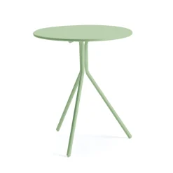 Viadurini in the Garden Gartentische Fest-Runder Gartentisch aus verzinktem Stahl Made in Italy - Ralph