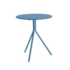 Viadurini in the Garden Gartentische Fest-Runder Gartentisch aus verzinktem Stahl Made in Italy - Ralph