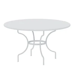 Viadurini in the Garden Gartentische Fest-Runder Gartentisch aus verzinktem Stahl Made in Italy - Sibo