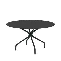 Viadurini in the Garden Gartentische Fest-Runder Gartentisch aus verzinktem Stahl Made in Italy - Selvaggia