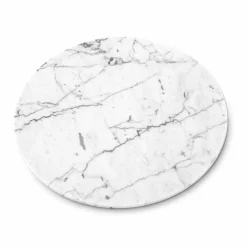 Viadurini Kitchen Geschirr Teller-Runder Käseteller aus weißem oder schwarzem Marmor Made in Italy - Kirby