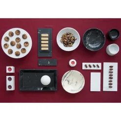 Viadurini Kitchen Geschirr Teller-Runder Käseteller aus weißem oder schwarzem Marmor Made in Italy - Kirby