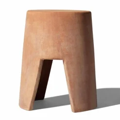 Viadurini in the Garden Garten Beistelltisch-Runder Outdoor-Couchtisch aus Terrakotta Made in Italy - Degolino