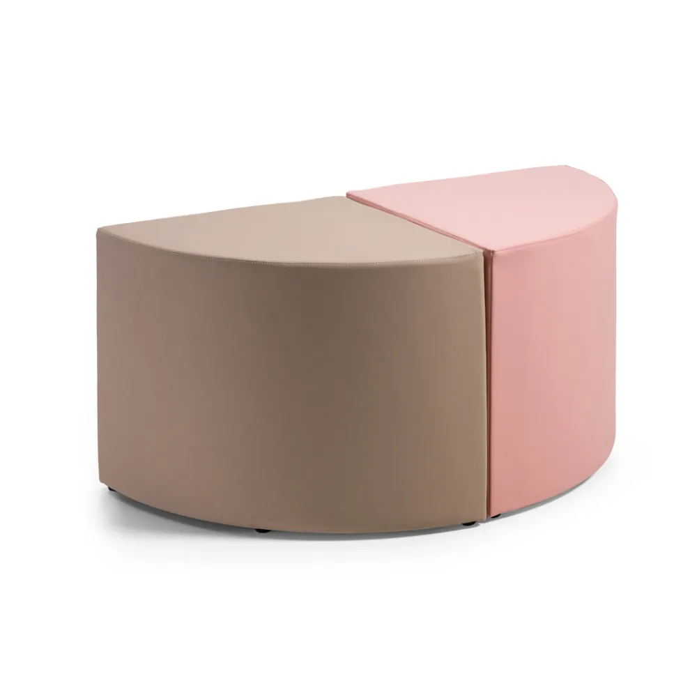 Viadurini Living Sitzsäcke|Sitzsäcke-Runder Pouf bestehend aus 4 separaten Segmenten, hergestellt in Italien – Schuppen