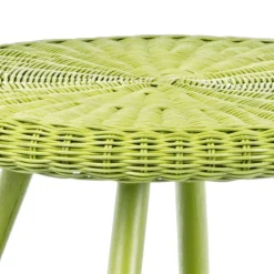 Viadurini in the Garden Garten Beistelltisch-Runder Rattan Garden Couchtisch, Durchmesser 52 cm - Favolizia