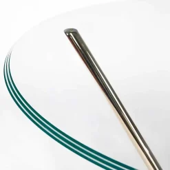 Viadurini Living Esstische Nach Mass-Runder Tisch Adele, mit Glasplatte und Marmorsockel, modernes Design