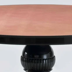 Viadurini Living Runde Tische-Runder Tisch aus glänzendem Mahagoni, Design, Durchmsser 150cm, Akim