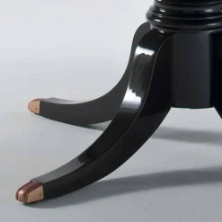 Viadurini Living Runde Tische-Runder Tisch aus glänzendem Mahagoni, Design, Durchmsser 150cm, Akim