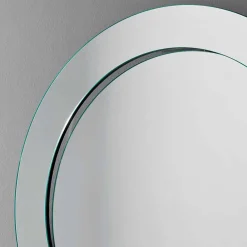 Viadurini Living Wandspiegel-Runder Wandspiegel mit geneigtem Rahmen Made in Italy - Salamina