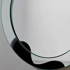 Viadurini Living Wandspiegel-Runder Wandspiegel mit geneigtem Rahmen Made in Italy - Salamina