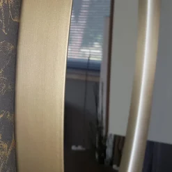 Viadurini Bathroom Wandspiegel-Runder Wandspiegel mit Metallrahmen in verschiedenen Farben und LED-Licht - Renga