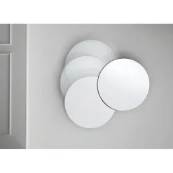 Viadurini Living Wandspiegel-Runder Wandspiegel mit Satellit, der sich um volle 360 ° schwenkt Made in Italy - Shaki