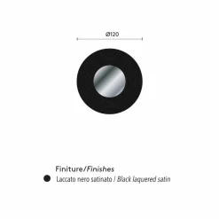 Viadurini Living Wandspiegel-Runder Wandspiegel modernes Design Malva