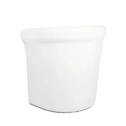 Viadurini Living Moderne Sessel-Runder Wannensessel mit Lederbezug, hergestellt in Italien – Farbe