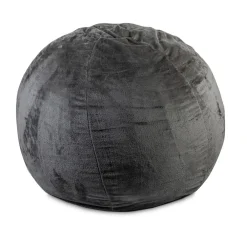 Viadurini Living Sitzsäcke|Sitzsäcke-Runder Wohnzimmerpouf mit Samtbezug und Doppelverschluss - Berlin