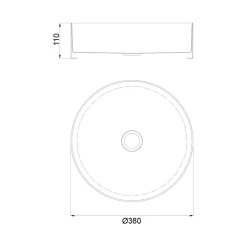 Viadurini Bathroom Metallwaschbecken-Rundes Aufsatzwaschbecken aus Edelstahl in verschiedenen Ausführungen – Fiordaliso