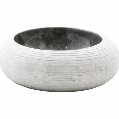 Viadurini Bathroom Steinwaschbecken-Rundes Aufsatzwaschbecken aus Marmor - Ballao