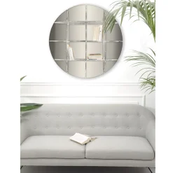 Viadurini Living Moderne Design Bücherregale-Rundes Wand-Bücherregal aus goldenem oder silbernem Plexiglas Made in Italy - Lizzy