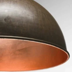 Il Fanale Pendelleuchten Vintage-Rustikale Pendelleuchte aus Messing oder Eisen Ø40 cm Galileo von