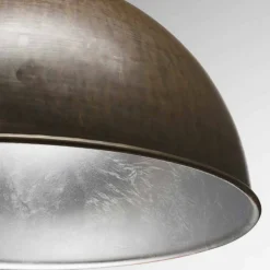 Il Fanale Pendelleuchten Vintage-Rustikale Pendelleuchte aus Messing oder Eisen Ø60 cm Galileo von