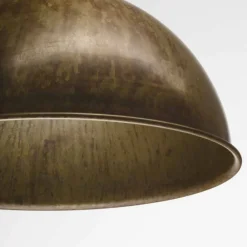 Il Fanale Pendelleuchten Vintage-Rustikale Pendelleuchte aus Messing oder Eisen Ø60 cm Galileo von