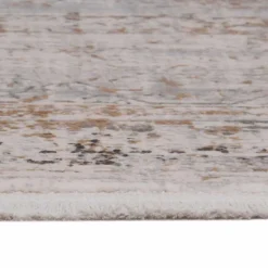 Viadurini Carpets Teppiche-Rutschfester Teppich in Grau-Beige-Akrilic und Viskose mit Zeichnung - Präsident