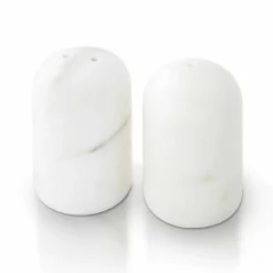 Viadurini Kitchen Küchenzubehör-Salz- und Pfefferbehälter aus Carrara- und Marquinia-Marmor Made in Italy - Xino