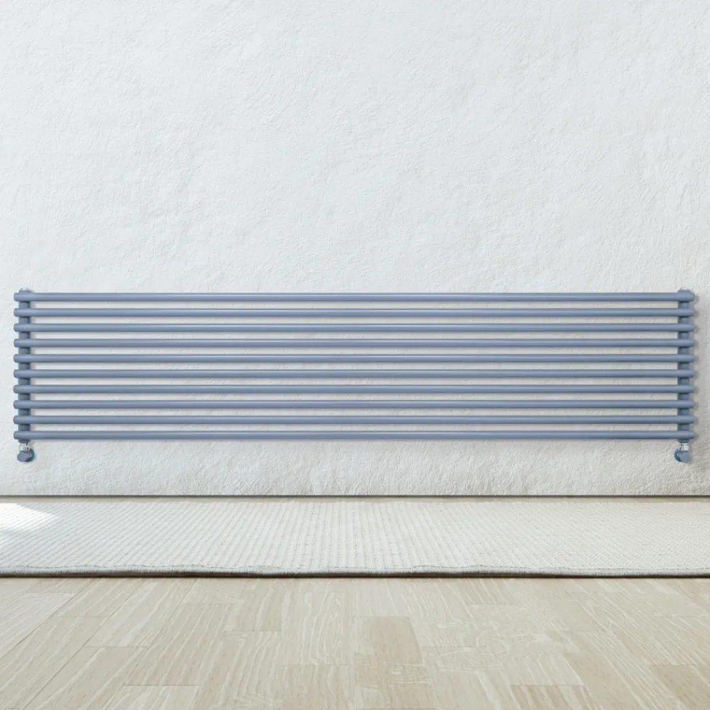Viadurini Radiators Heizkörper Hydraulisch-Sanitärheizkörper mit einer Reihe horizontaler Elemente, hergestellt in Italien – Cappello