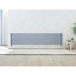 Viadurini Radiators Heizkörper Hydraulisch-Sanitärheizkörper mit einer Reihe horizontaler Elemente, hergestellt in Italien – Cappello