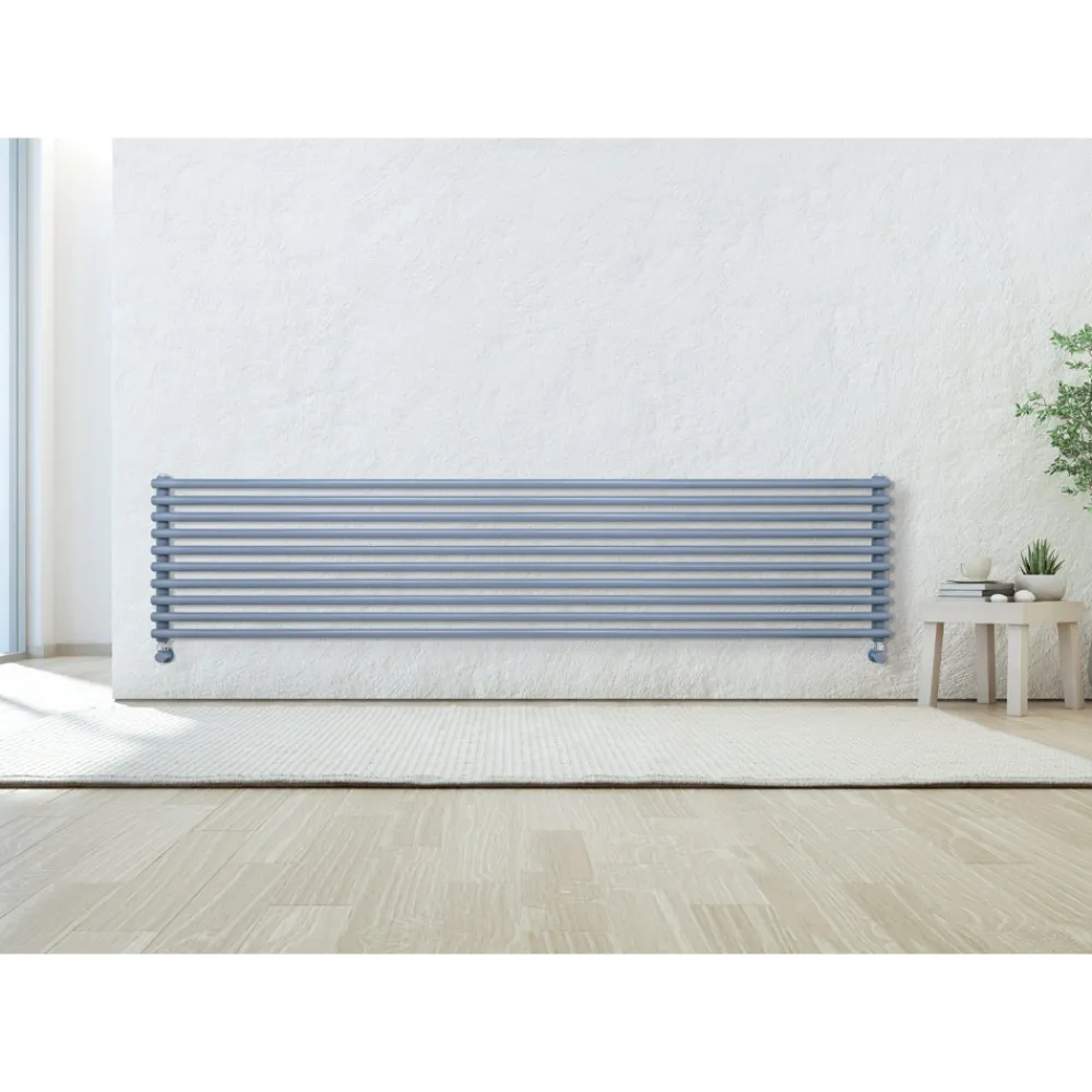 Viadurini Radiators Heizkörper Hydraulisch-Sanitärheizkörper mit einer Reihe horizontaler Elemente, hergestellt in Italien – Cappello