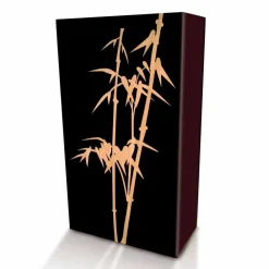 Viadurini Living Regenschirmständer Design-Schirmständer aus dunklem oder weißem Holz mit modernen Designdekorationen - Cannabambu