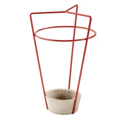 Viadurini Living Regenschirmständer Design-Schirmständer aus farbigem Metall und Beton im modernen italienischen Design - Rachid