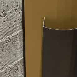 Viadurini Living Regenschirmständer Design-Schirmständer aus gold- und bronzefarben lackiertem Blech, hergestellt in Italien – Azalea