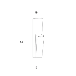 Viadurini Living Regenschirmständer Design-Schirmständer aus gold- und bronzefarben lackiertem Blech, hergestellt in Italien – Azalea