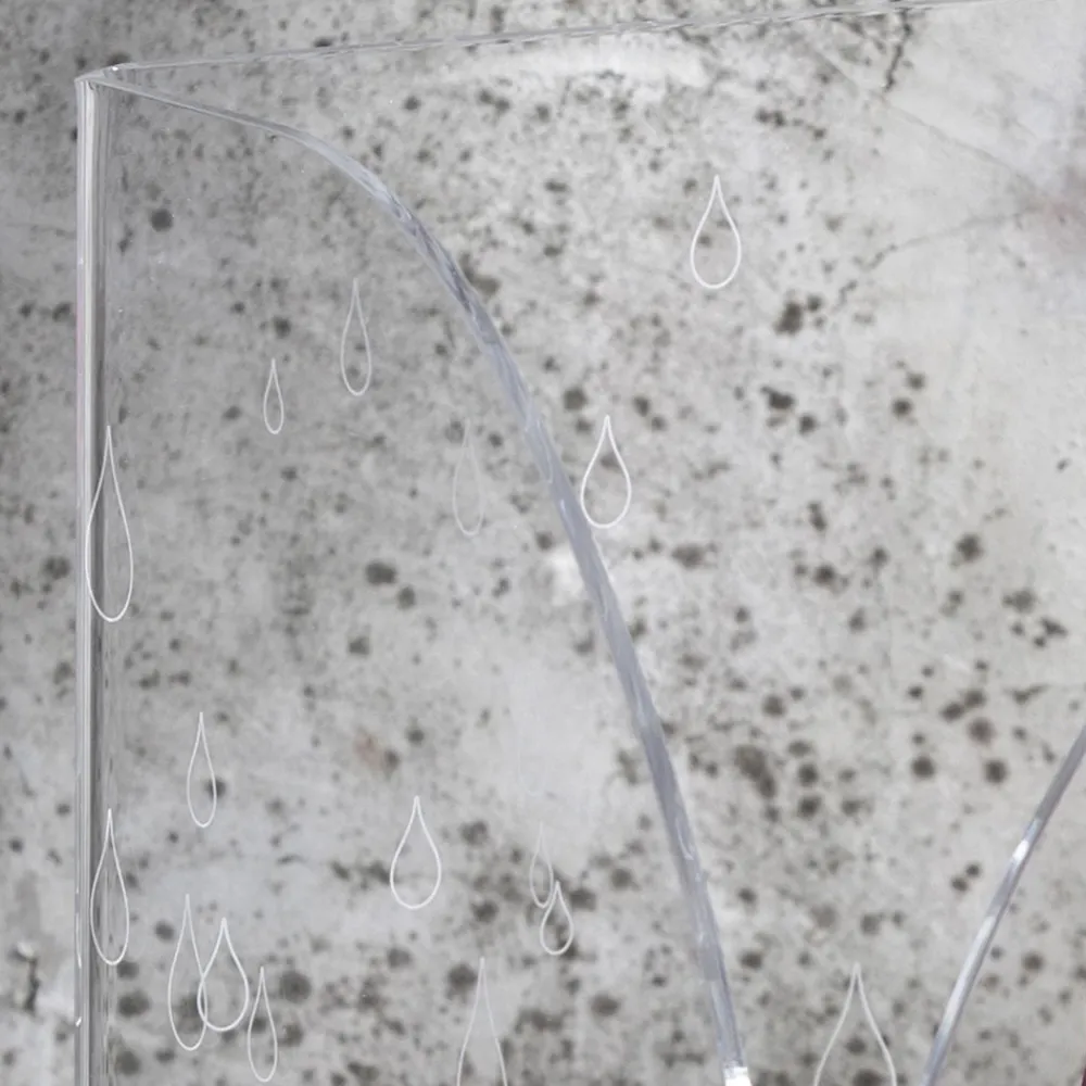 Viadurini Living Regenschirmständer Design-Schirmständer aus transparentem laserdekoriertem Acrylglas - Versio