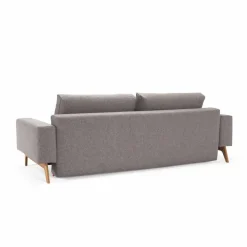 Innovation Schlafsofas Im Skandinavischen Design-Schlafcouch im skandinavischen Stil grau Idun von
