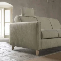Viadurini Italian Sofas Moderne Schlafsofas-Schlafsofa mit modernem Design aus Stoff in Italien hergestellt Filippo
