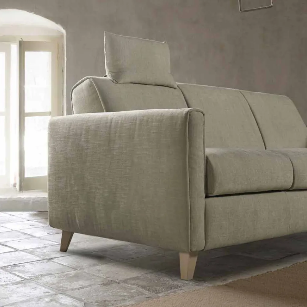 Viadurini Italian Sofas Moderne Schlafsofas-Schlafsofa mit modernem Design aus Stoff in Italien hergestellt Filippo