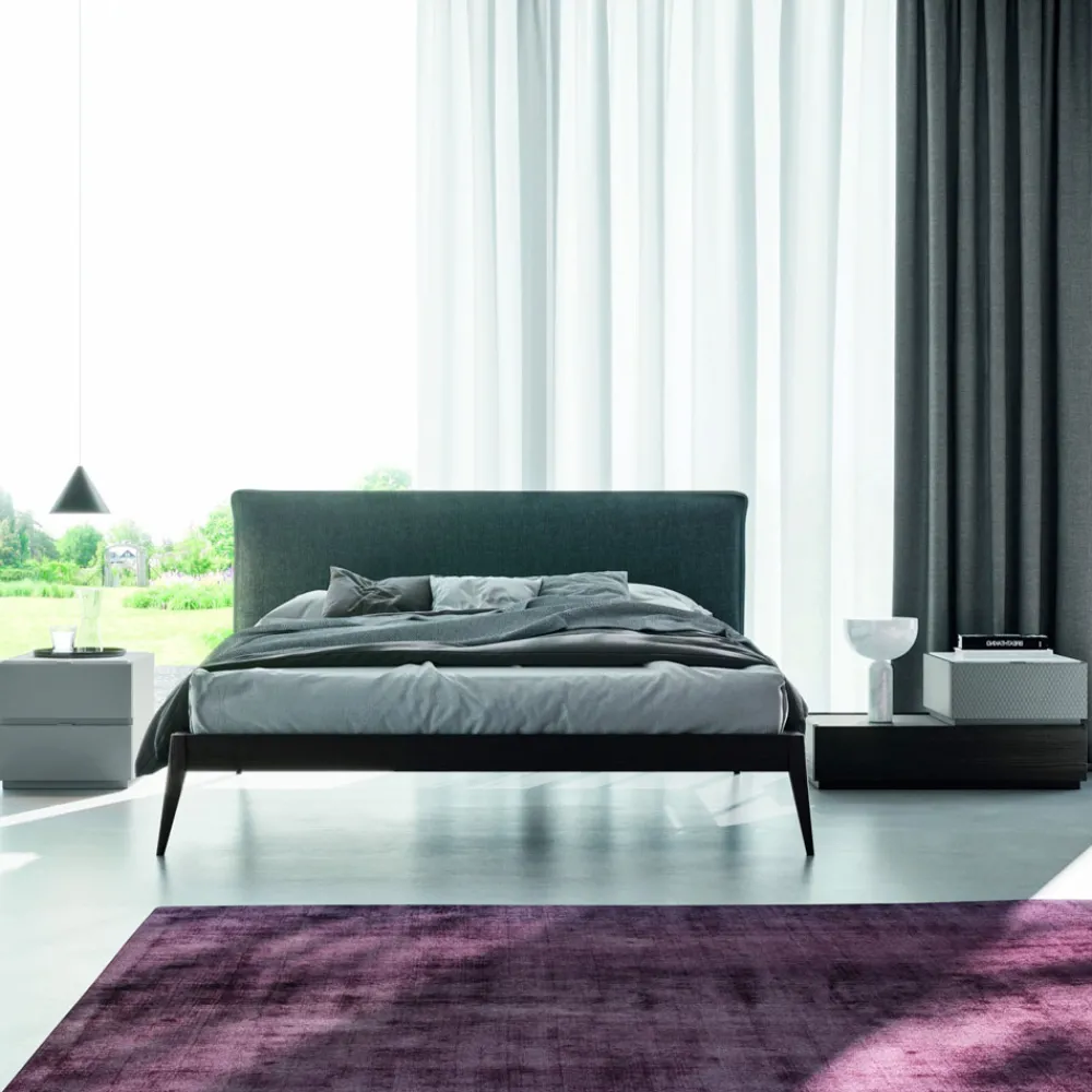 Viadurini Night Design Schlafzimmer Komplett-Schlafzimmer mit 7 Elementen Modern Style Möbel Made in Italy - Polynesien