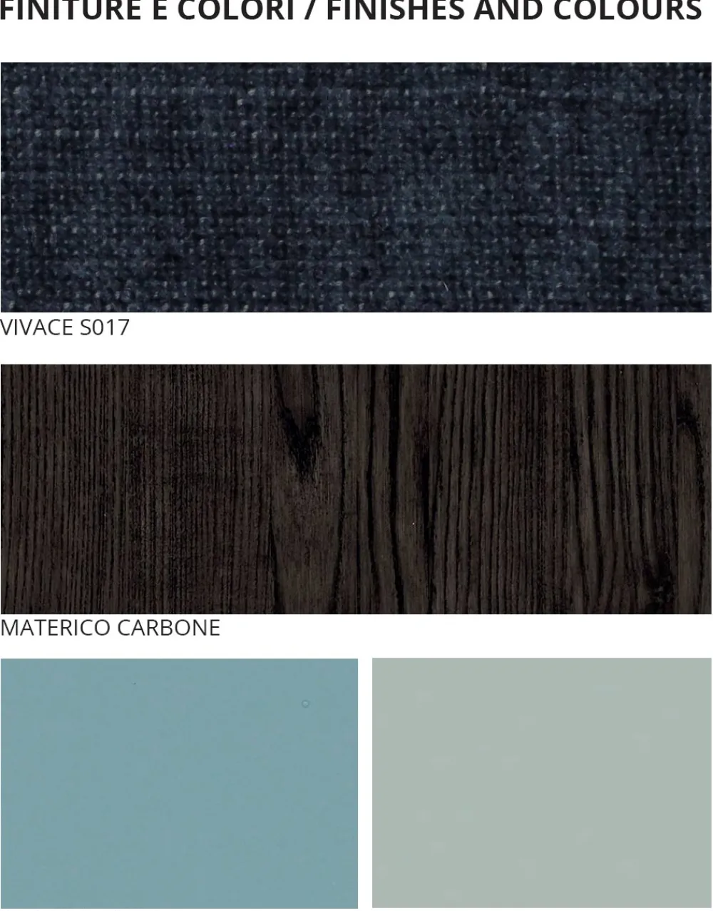 Viadurini Night Design Schlafzimmer Komplett-Schlafzimmer mit 7 Elementen Modern Style Möbel Made in Italy - Polynesien