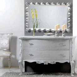 Viadurini Living Kommoden-Schlafzimmerkommode im klassischen Wohnstil aus Massivholz Bone