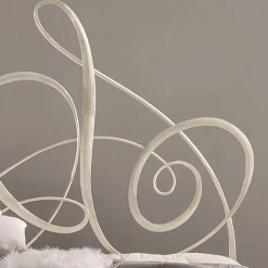 Viadurini Night Design Maßgeschneiderte Möbel|Schmiedeeisen Doppelbetten-Schmiedeeisen Doppelbett Dekoration 160x190 cm Atena Made in Italy