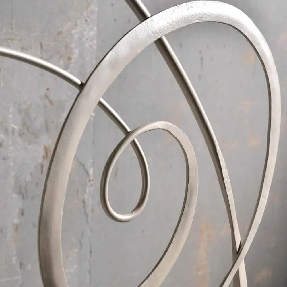 Viadurini Night Design Maßgeschneiderte Möbel|Schmiedeeisen Doppelbetten-Schmiedeeisen Doppelbett Dekoration 160x190 cm Atena Made in Italy