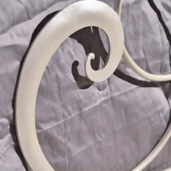 Viadurini Night Design Maßgeschneiderte Möbel|Schmiedeeisen Doppelbetten-Schmiedeeisen Doppelbett Dekoration 160x190 cm Atena Made in Italy