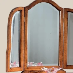 Viadurini Classic Kommoden-Schminktisch aus Holz mit Schubladen und Spiegel Made in Italy - Luxus