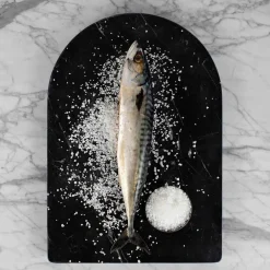 Viadurini Kitchen Küchenzubehör-Schneidebrett und Küchenzubehör in Marmor, Holz und Stahl Luxusdesign - Icaro