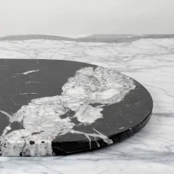 Viadurini Kitchen Küchenzubehör-Schneidebrett und Küchenzubehör in Marmor, Holz und Stahl Luxusdesign - Icaro