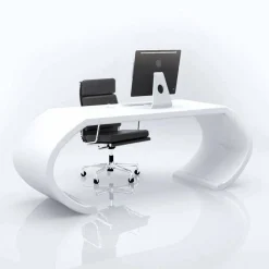 Viadurini Design Design Schreibtische-Schreibtisch in modernem Design Made in Italy Adams