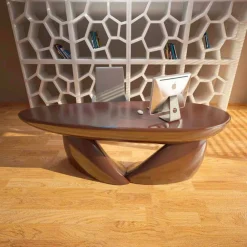 Viadurini Design Design Schreibtische-Schreibtisch in modernem Design Sofstone von Hand hergestellt